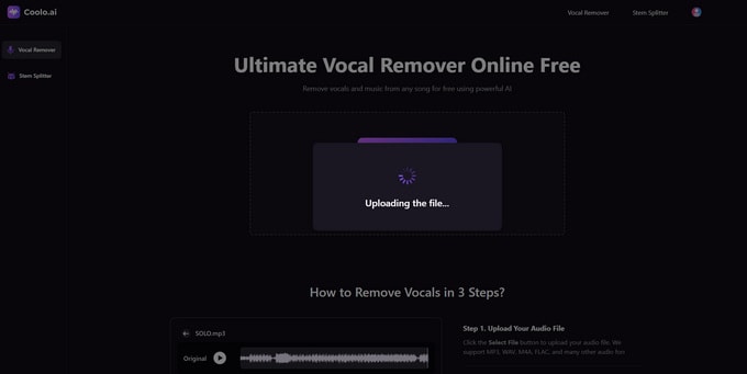 03 Upload Your Audio File